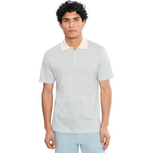 Faherty Short Sleeve Movement Pique Polo
