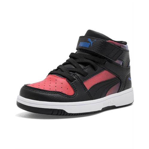 Kids PUMA Kids Rebound Layup Mid Hook-and-Loop Shoes (Little Kid/Big Kid)