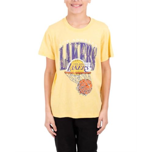 Boys Ultra Game NBA Official Super Soft Distressed T-Shirt (Big Kid)
