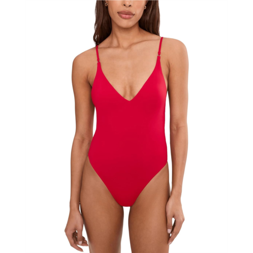 Womens Seafolly Eco Collective V-Neck One-Piece