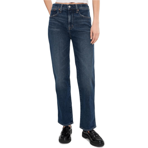 Madewell The Longline Straight Jean in Midnight Waters