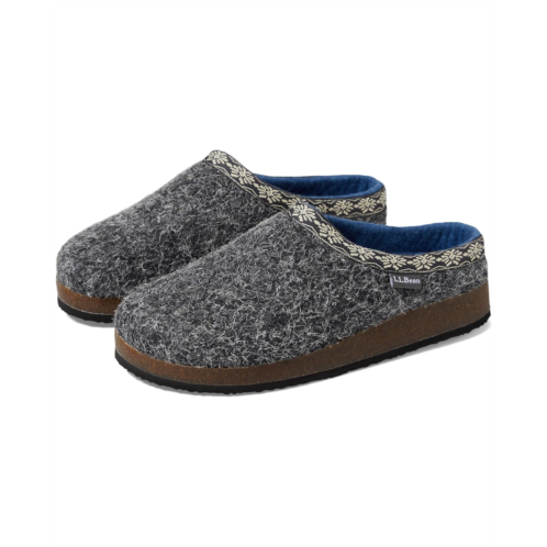 L.L.Bean Womens LLBean Wool Slipper Clog