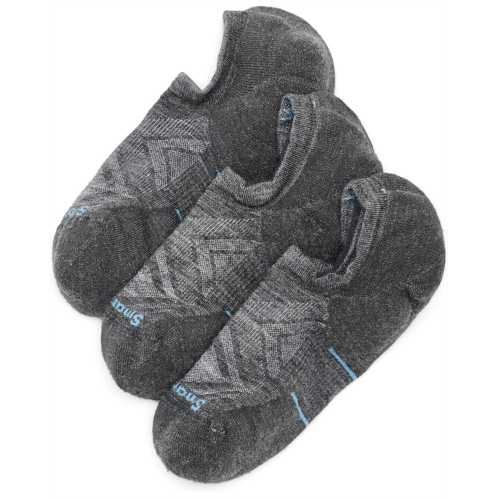 Womens Smartwool Run Targeted Cushion No Show Socks 3-Pack
