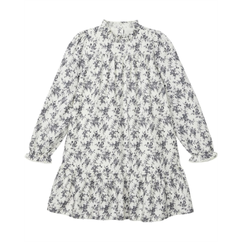 Janie and Jack Twill Floral Dress (Toddler/Little Kid/Big Kid)