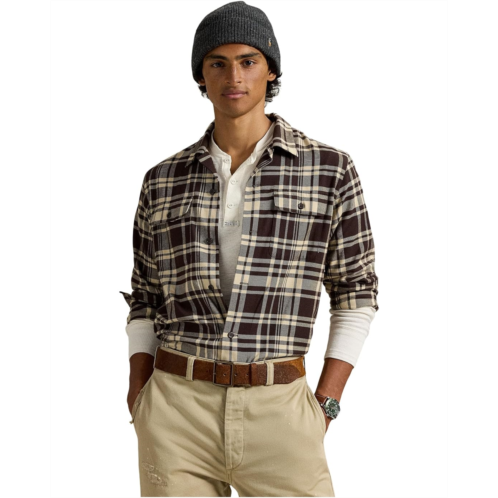 Polo Ralph Lauren Classic Fit Plaid Performance Camp Shirt