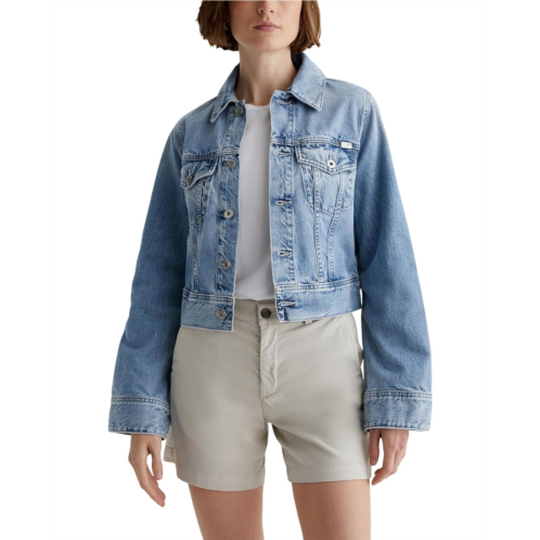 AG Jeans Isa Cropped Trucker Jacket