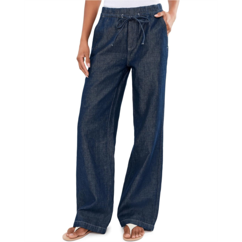 Womens AG Jeans Adria Cinched Low Rise Wide Leg