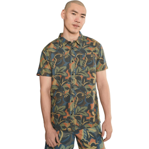 O Neill OG Print Standard Short Sleeve Woven Shirt