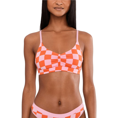 Womens MeUndies Feel Free Ruched Bralette