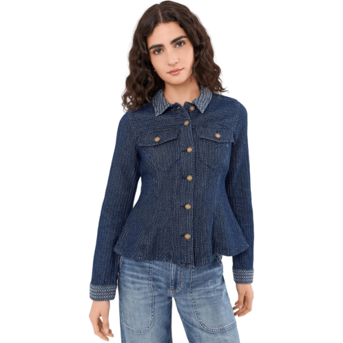 Liverpool Los Angeles Fit and Flare Stretch Denim Trucker Jacket