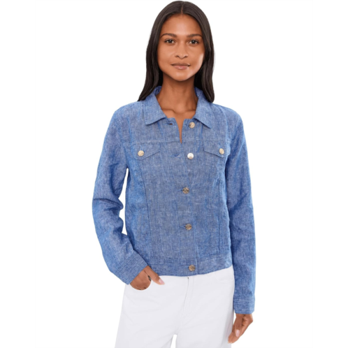 Lilly Pulitzer Seaspray Linen Jacket
