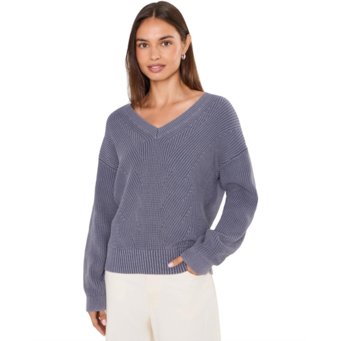 Womens Tommy Bahama Salt and Sea Wash V-Neck Sweater