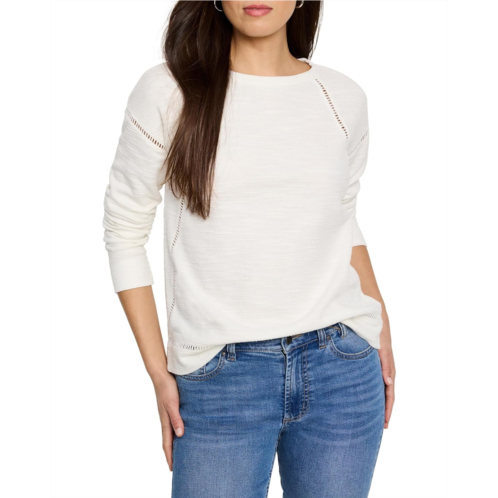 NICZOE Seamed Texture Top
