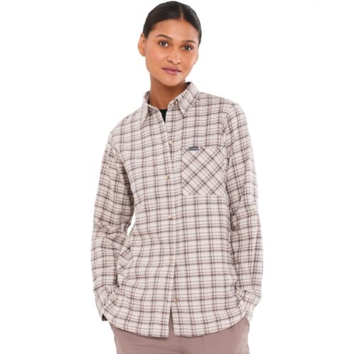 Womens Columbia Calico Basin Flannel Long Sleeve Shirt