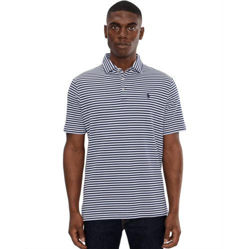 Mens Polo Ralph Lauren Classic Striped Soft Cotton Polo Shirt