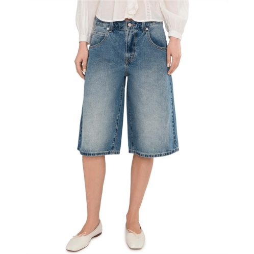 Womens Levis Premium Super Baggy Jort