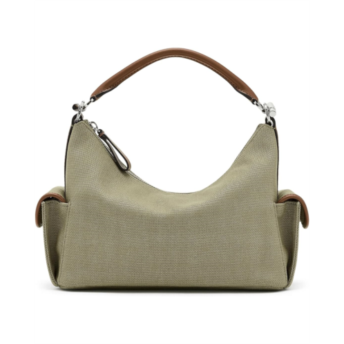 POLO Ralph Lauren Lauren Ralph Lauren Washed Canvas Small Blaike Shoulder Bag