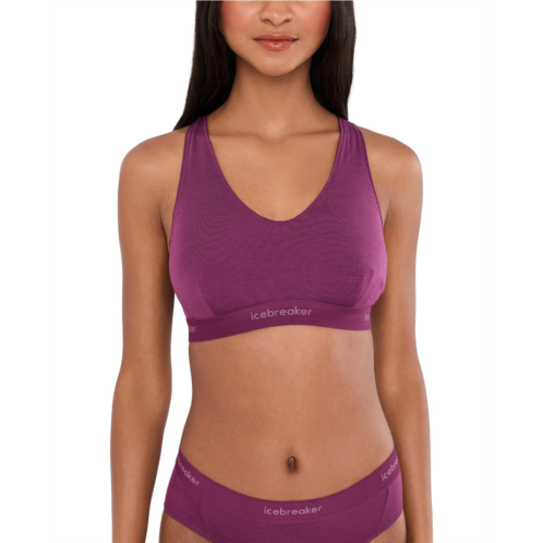 Womens Icebreaker Merino 125 Cool-Lite Sprite Racerback Bra