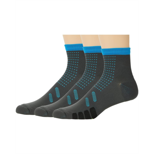 Unisex Eurosock Bike Quarter Compression 3-Pack
