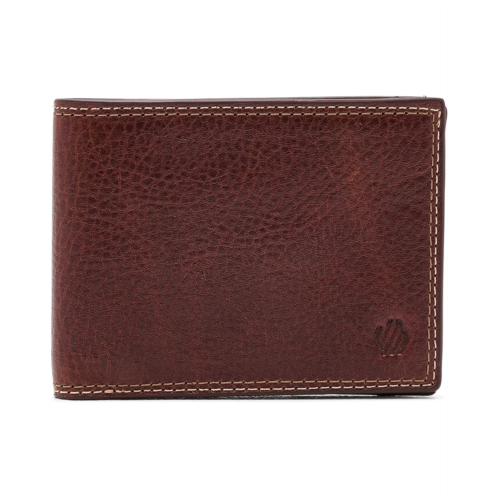 Johnston & Murphy Double Contrast Stitch Billfold Wallet