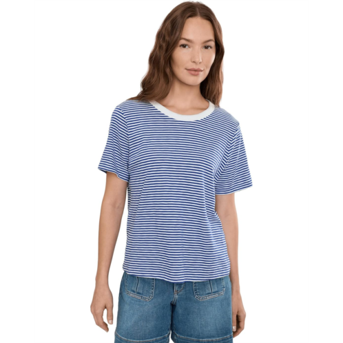 Womens Faherty Sunwashed Essential Tee
