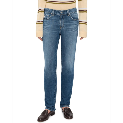 AG Jeans Sandra Low Rise Slim Straight in 10 Years Illiad