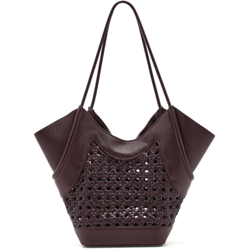 JW PEI Maribel Woven Panel Tote Bag