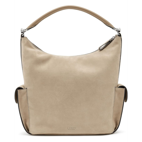 POLO Ralph Lauren Lauren Ralph Lauren Suede Large Blaike Shoulder Bag