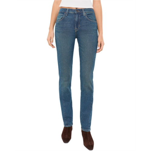 Womens Free People We The Free Edie High-Rise Tapered Jeans