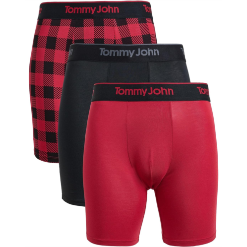 Mens Tommy John Second Skin Modal 6 Boxer Brief 3-Pack