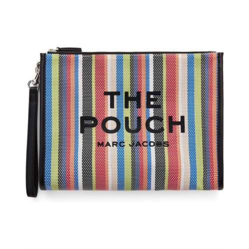 Marc Jacobs The Stripe Mesh Large Pouch