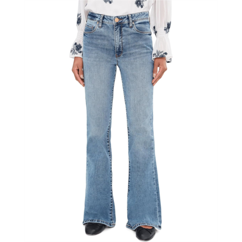 KUT from the Kloth Ana High Rise Fab Ab Flare-Baby Dn All Over