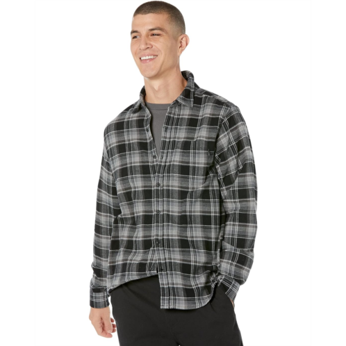 Mens Hurley Portland Organic Long Sleeve Flannel