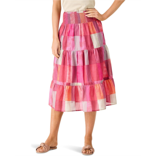 NICZOE Sunset Plaid Skirt