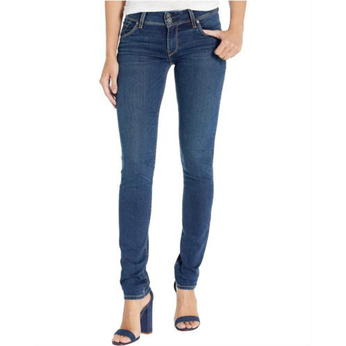 Hudson Jeans Collin Mid-Rise Skinny in Obscurity