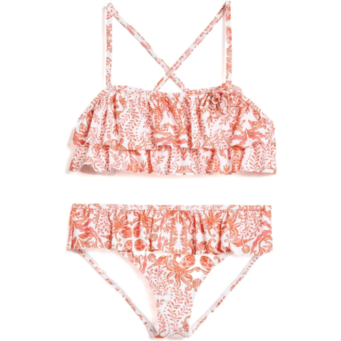 Girls Janie and Jack Ruffle Two-Piece Swim (Toddler/Little Kid/Big Kid)