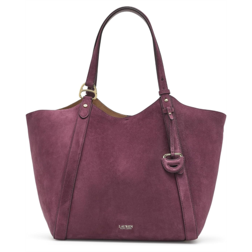 POLO Ralph Lauren Lauren Ralph Lauren Sheep-Suede Large Tasha Tote Bag
