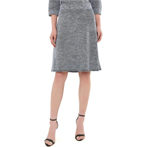 Womens NICZOE Tweed Stitch Knit Skirt