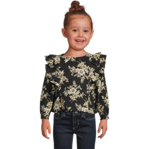Janie and Jack Floral Woven Blouse (Infant)