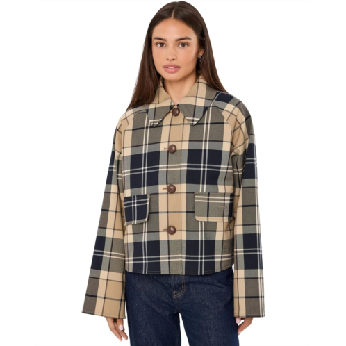 Womens Barbour Delilah Checked Showerproof Jacket