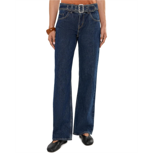 Womens Levis Womens Belted Superlow Loose