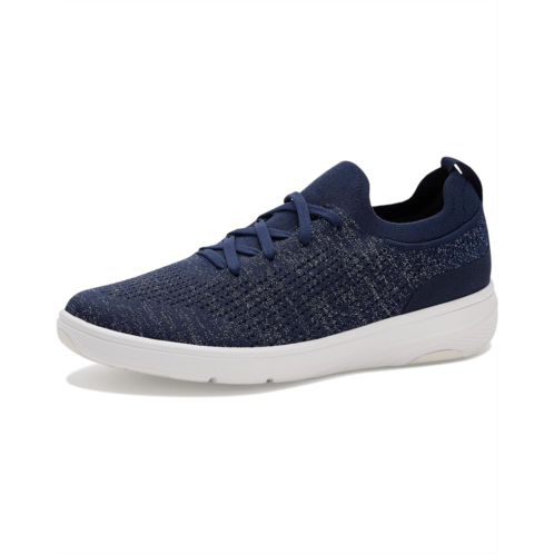 Womens FitFlop Super-Q Knit Slip-On Laced Sneakers