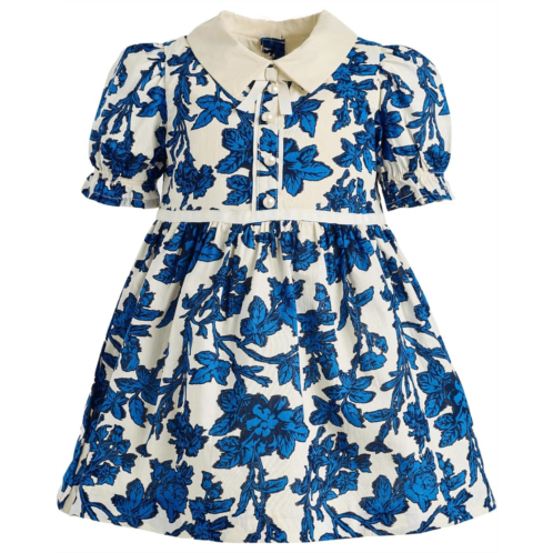 Janie and Jack Floral Collar Dress (Infant)