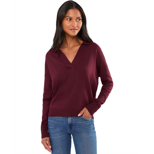Polo Ralph Lauren Womens Lauren Ralph Lauren Cotton-Modal Polo Sweater