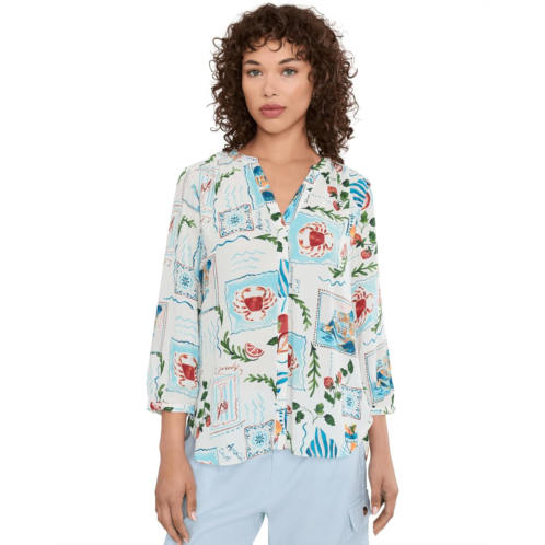 NYDJ Pinutck Blouse
