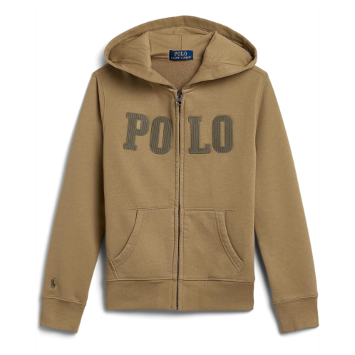 Boys Polo Ralph Lauren Kids Logo Fleece Full-Zip Hoodie (Big Kid)