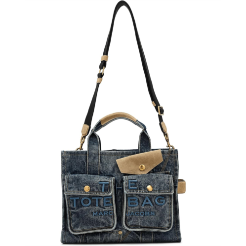 Marc Jacobs The Denim Suede Medium Cargo Tote Bag