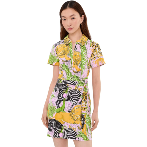 Womens Lilly Pulitzer Kathy Short Sleeve Tie Dress