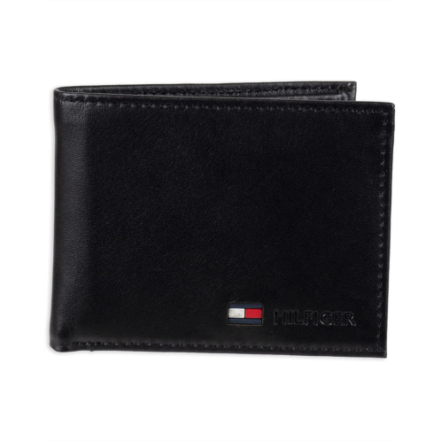 Tommy Hilfiger Mens Leather Passcase Wallet