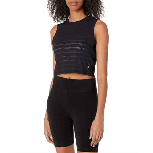 Womens Champion Cropped Muscle Tee